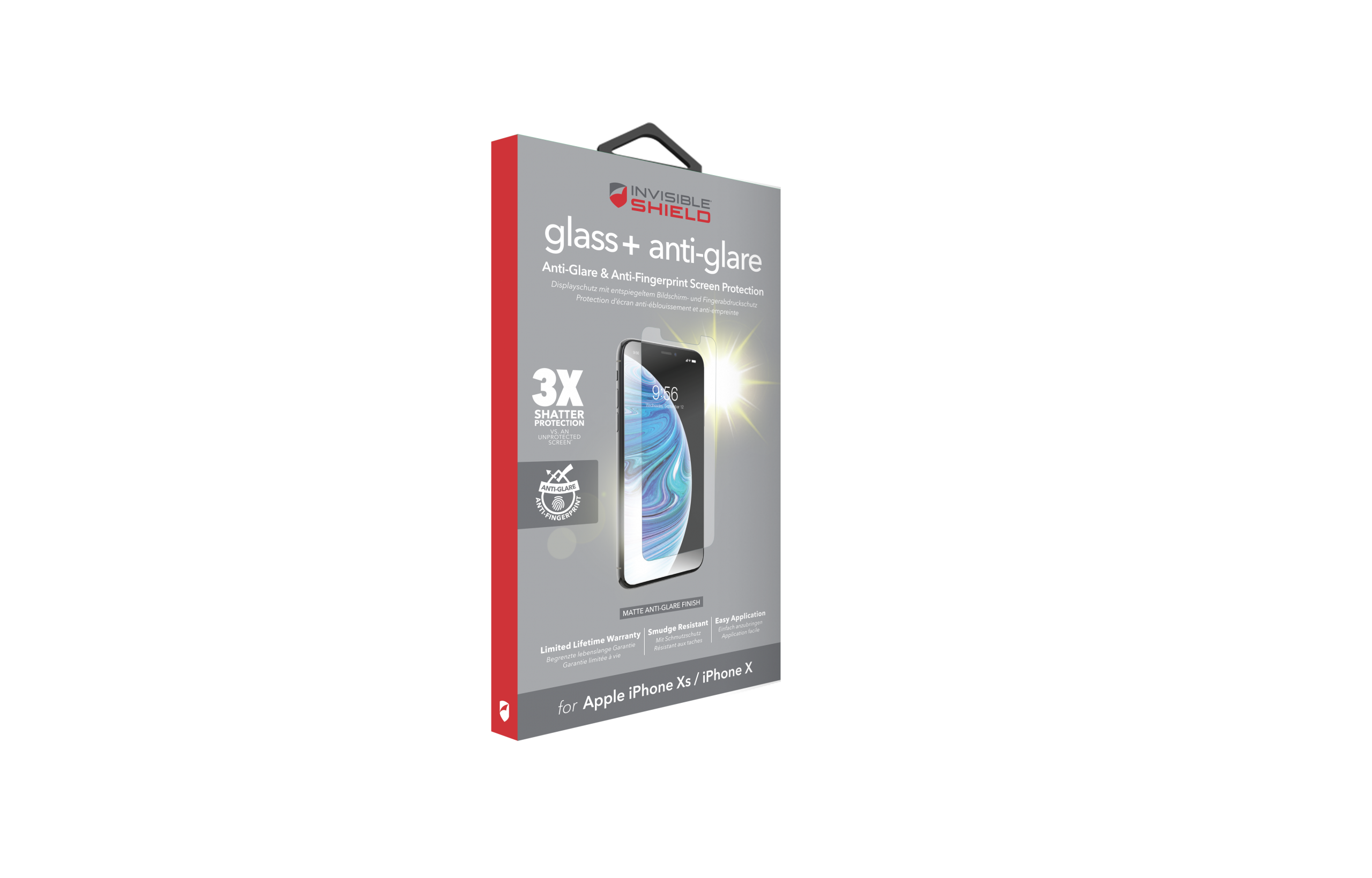 Skärmskydd InvisibleShield Glass+ Anti-Glare för iPhone Xs Max/11 Pro Max - Bild 2